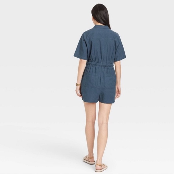 NWT Universal Thread Women’s Short Sleeve Boilersuit - Picture 2 of 2